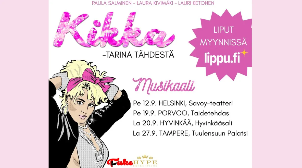 Kikka-musikaali kuvituskuva