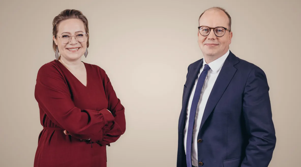 Jarkko Pehkonen ja Reeta Lehtonen