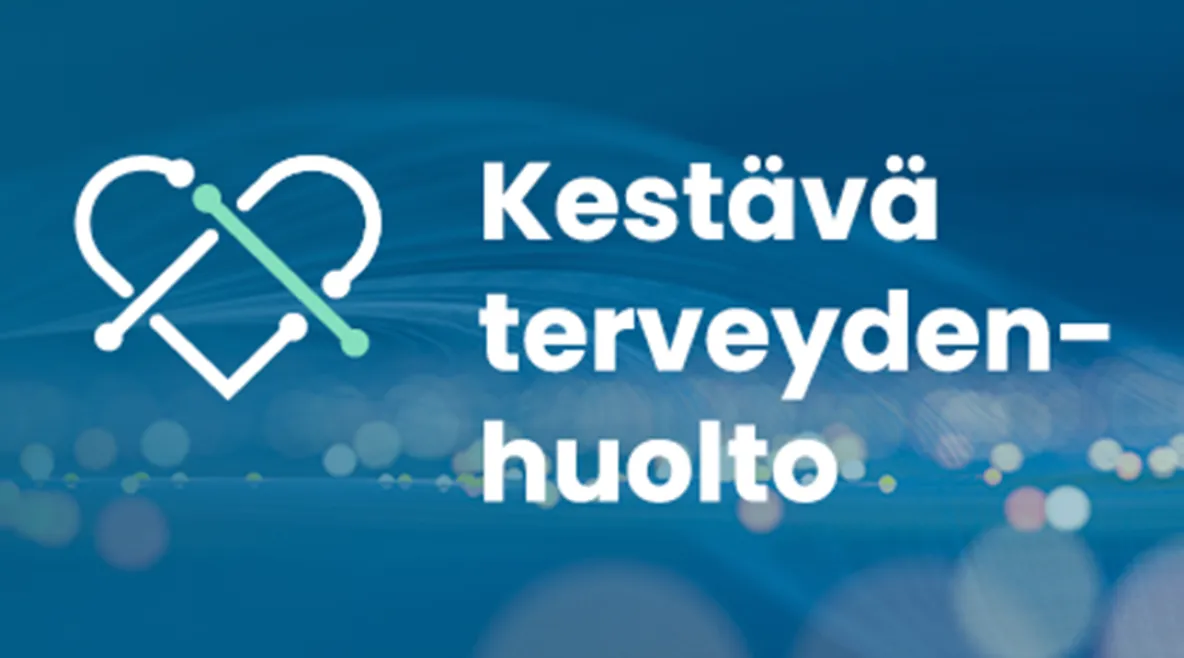Kestävä terveydenhuolto -hankkeen tunnus