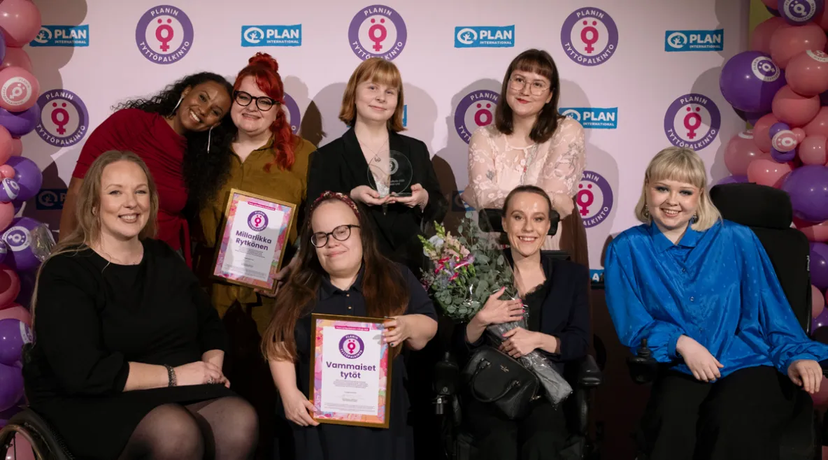 Planin tyttöpalkinnon finalistit