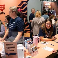 Kuvituskuva messuilta