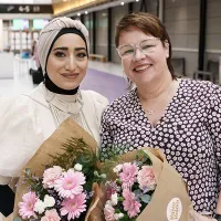 Mariam el Shamaly ja Niina Nivala-Huhtaniska