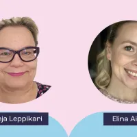 STALin puheenjohtaja Tanja Leppikari ja varapuheenjohtaja Elina Aigro