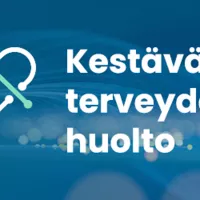 Kestävä terveydenhuolto -hankkeen tunnus