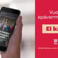 Kokoomuksen Facebook-päivitys