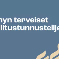 Kuvituskuva, jossa teksti Tehyn terveiset hallitustunnustelijalle