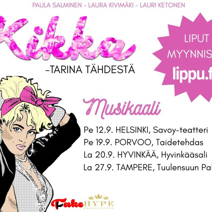 Kikka-musikaali kuvituskuva