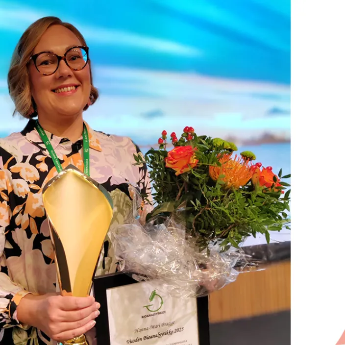 Vuoden bioanalyytikko Hanna-Mari Bragge