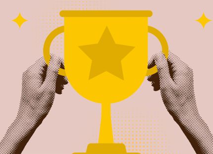 Piirroskuva pokaalista.