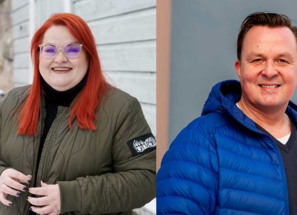 Millariikka Rytkönen ja Kim Yli-Pelkola.