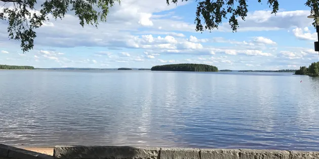 Kesäinen saaristomaisema
