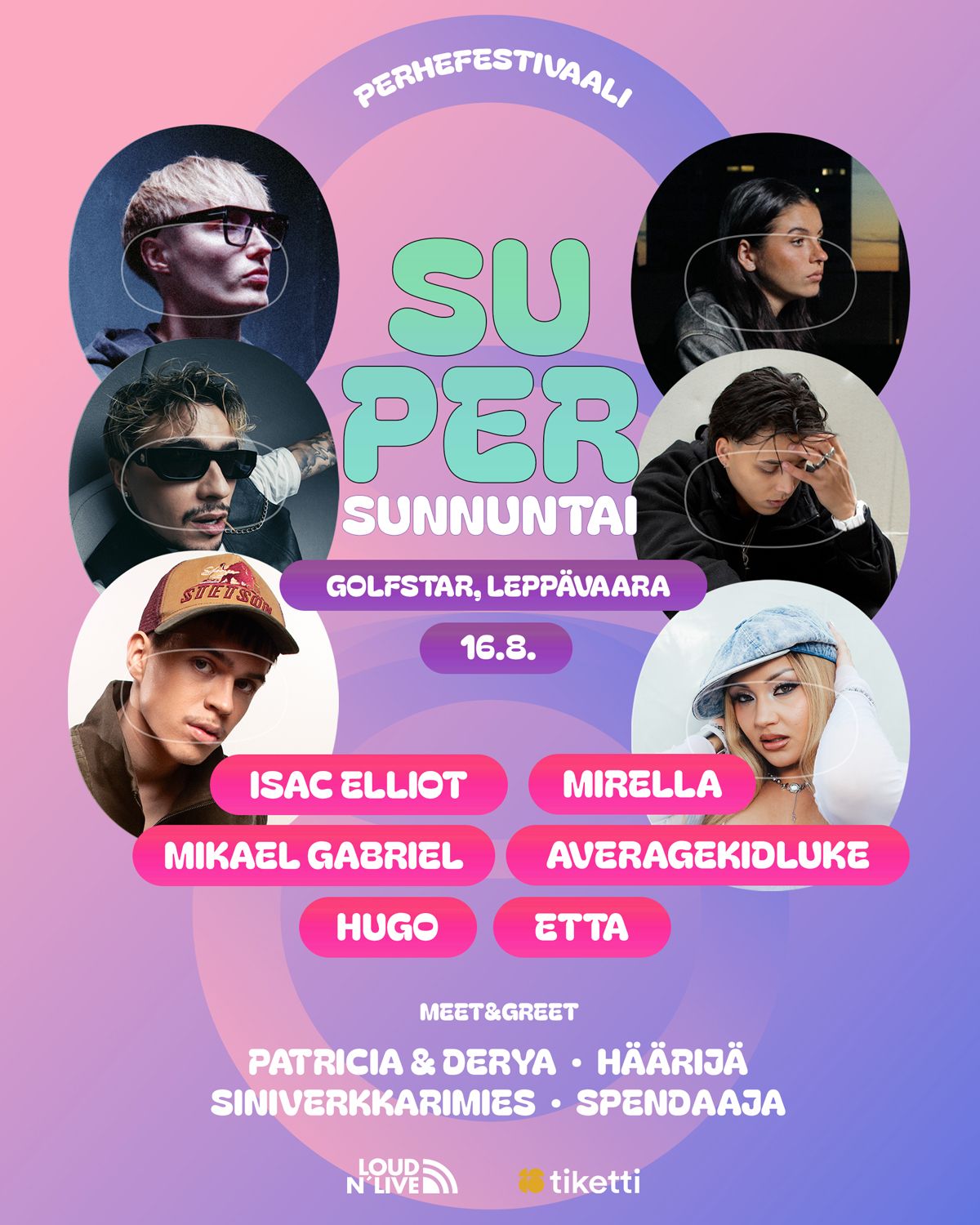 Supersunnuntai-festari 2026 Espoo