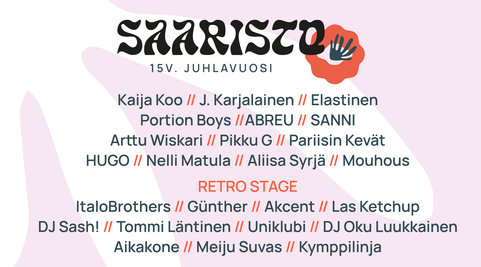 Saaristo-festarin ohjelma