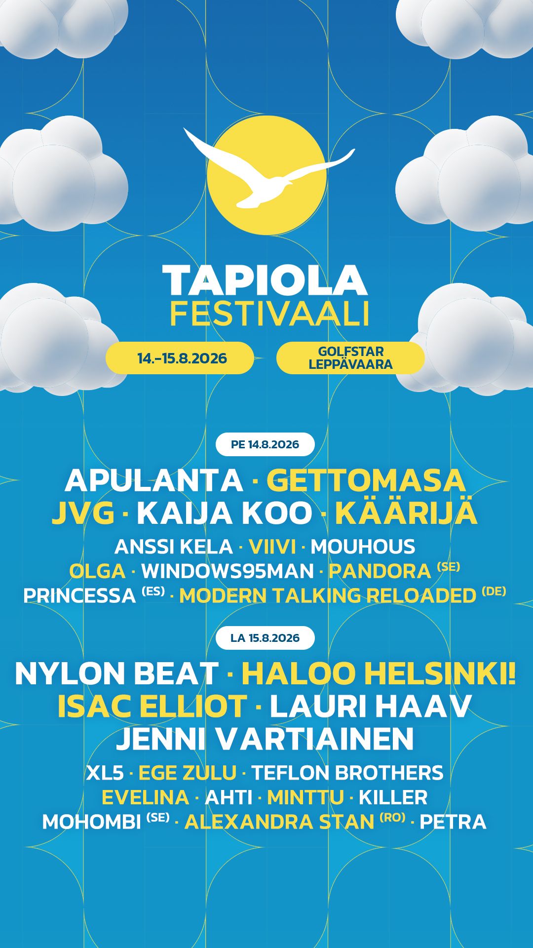 Tapiola-festivaali-2026