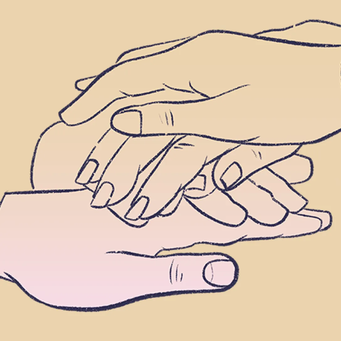 Kädet päällekkäin